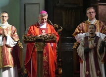 Bp Roman Pindel przewodniczył Mszy św. ku czci św. Melchiora Grodzieckiego w Cieszynie.