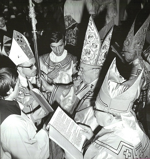 Koszalin, 25 maja 1974. Sakra biskupa Tadeusza Werny.