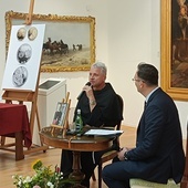 Spotkanie autorskie odbyło się w Galerii Malarstwa Polskiego na zamku.