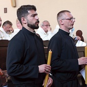 Br. Patryk Janiak i kl. Konrad Nowak ślubowali resztę życia spędzić w Towarzystwie Boskiego Zbawiciela.