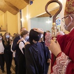 Bierzmowani w parafii św. Krzysztofa na Piaskach