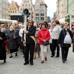 Procesja z relikwiami św. Stanisława i św. Doroty przez Wrocław