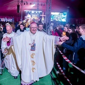 	W dorocznym świętowaniu towarzyszył biskup ordynariusz.