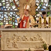 Eucharystia miała miejsce w rumskim kościele św. Józefa i św. Judy Tadeusza.