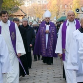 Modlitwę poprowadził bp Zbigniew Zieliński.