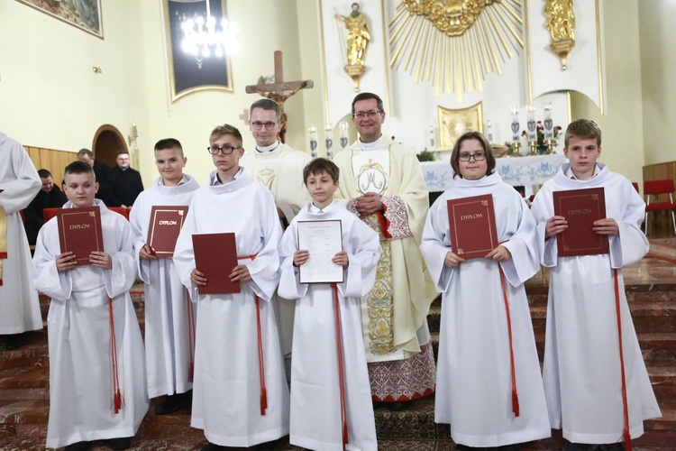 Błogosławieństwo lektorów w Dobrej