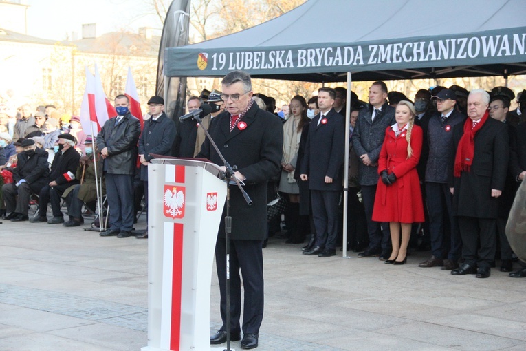 Wojewoda lubelski przywołał słowa piosenki Grzegorza Tomczaka.