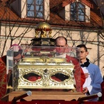 Łowicka proceja z relikwiami św. Wiktorii