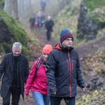 Poświęcenie nowego krzyża na Rogowcu