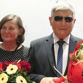	Jan Tarnawa ze Szczyrku, laureat 22. edycji nagrody, wraz z żoną Ireną.