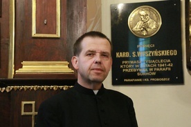 Ks. Tomasz Dumański zaprasza przed cudowny obraz św. Łukasza