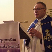 ▲	Liturgii przewodniczył ks. prał. Krzysztof Szarowicz. 