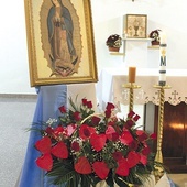 Obraz Matki Bożej z Guadalupe wystawiany jest w parafii  pw. św. Joachima i Anny w Legnicy. 