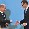 Kanclerz Olaf Scholz i premier Mateusz Morawiecki.