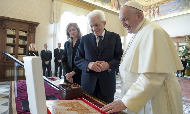 Pożegnalna wizyta Prezydenta Włoch u Papieża