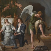 Jan Steen, Modlitwa Tobiasza i Sary.