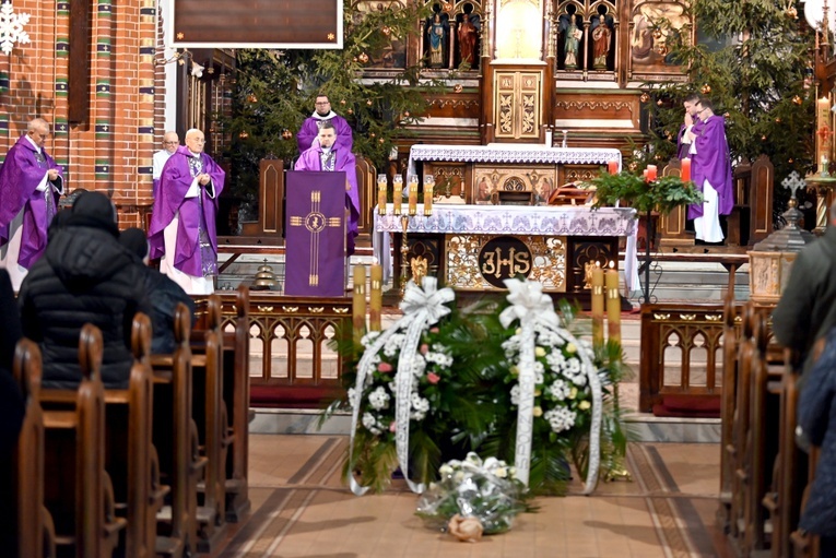 Pogrzeb s. Martyny Kielińskiej