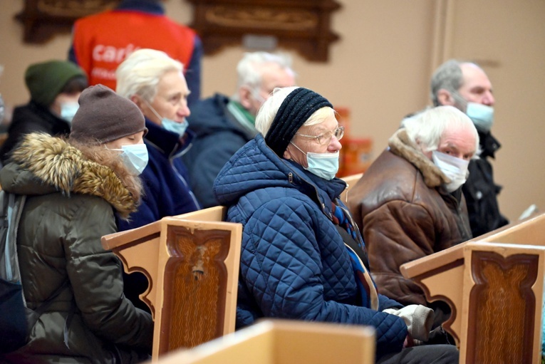 Spotkanie opłatkowe dla ubogich w Wałbrzychu