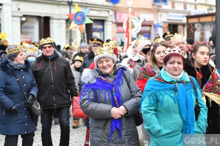 Uliczne jasełka w Winnym Grodzie