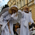 Uliczne jasełka w Winnym Grodzie