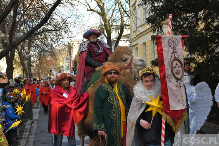 Uliczne jasełka w Winnym Grodzie