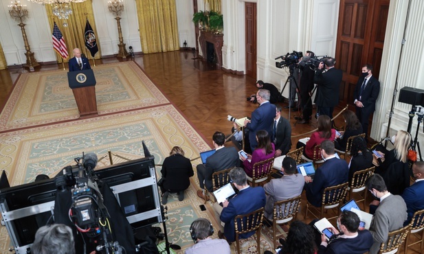 Fox News: Krytycy nie zostawiają suchej nitki na konferencji prasowej Bidena