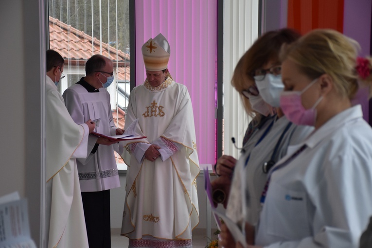 Poświęcenie kaplicy szpitalnej w Sopocie