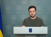 Prezydent Ukrainy W. Zełeński odznaczony Nagrodą Orła Jana Karskiego