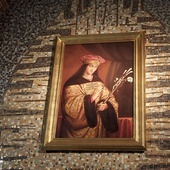Obraz św. Kazimierza w dedykowanej mu bazylice.