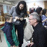 Wspólna modlitwa i spotkanie Ukraińców w parafii w Leśnej