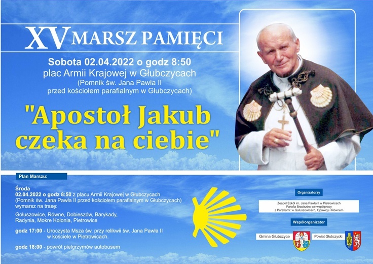 W rocznicę śmierci św. Jana Pawła II wyruszy Marsz Pamięci 