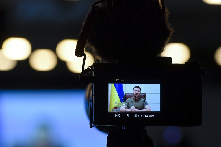Ukraina: Prezydent Zełenski udzielił wywiadu mediom rosyjskim