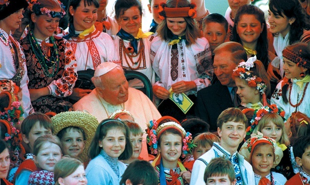 Jan Paweł II we Lwowie, czerwiec 2001 r.
