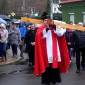 Uliczna Droga Krzyżowa w Walimiu