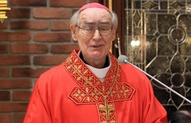 Abp Alfons Nossol, emerytowany biskup opolski.