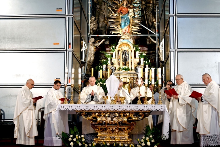 Msza Wieczerzy Pańskiej w świdnickiej katedrze