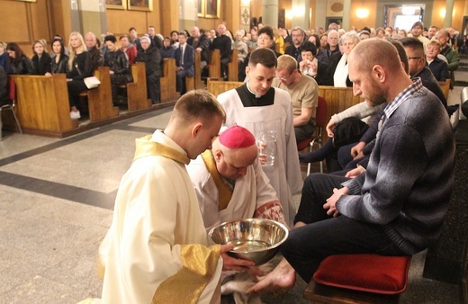 Liturgia Wielkiego Czwartku w katedrze św. Mikołaja w Bielsku-Białej - 2022