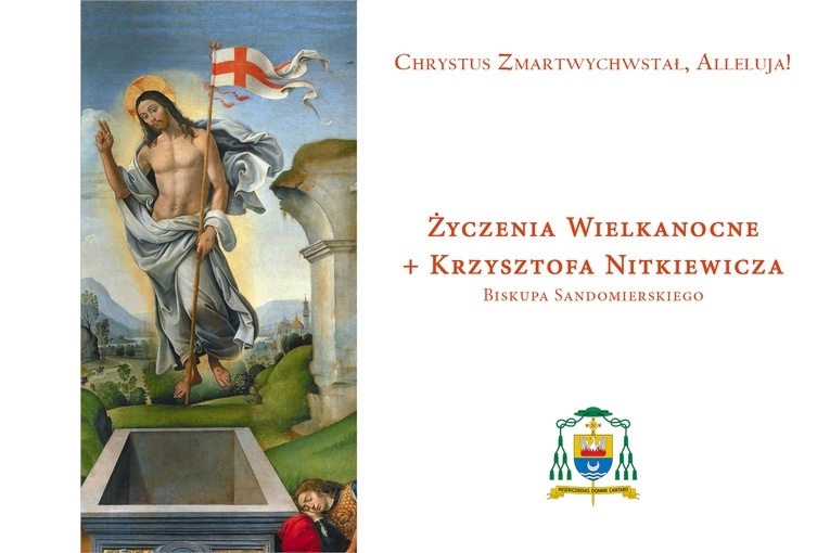 Życzenia wielkanocne bp. Krzysztofa Nitkiewicza