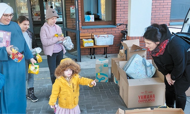 Dzieci z ukraińskiego domu dziecka w Bałynie, prowadzonego przez siostry benedyktynki misjonarki, znalazły nowy dom w klasztorze w Puławach.
