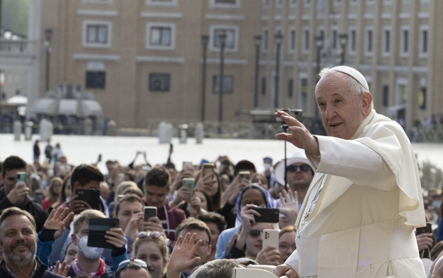 Papież do Polaków: dziękuję wam za miłosierdzie wobec uchodźców z Ukrainy