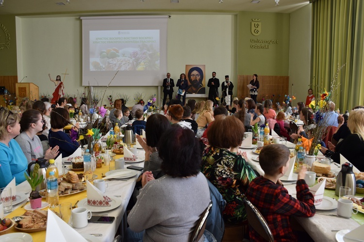 W Sopocie Wielkanoc uchodźców z Ukrainy