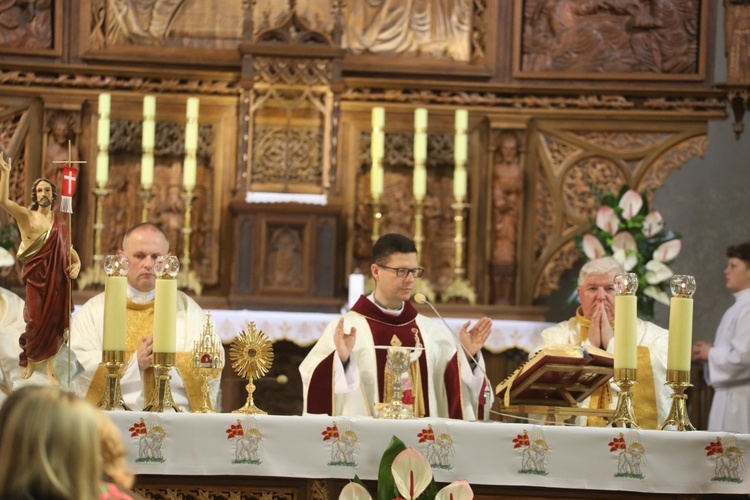 Mszy św. w sanktuarium św. Józefa Bilczewskiego przewodniczył ks. dr Marek Studenski.