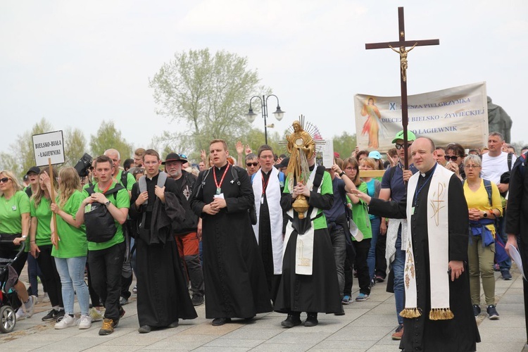 Dotarli do celu! Pielgrzymi łagiewniccy w Centrum św. Jana Pawła II - 2022