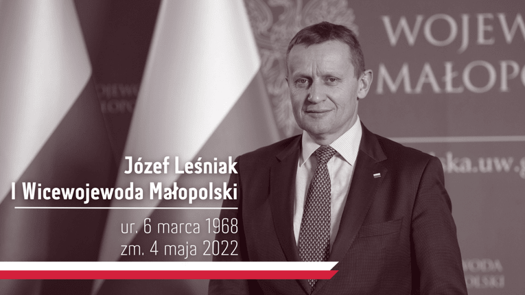 Zmarł wicewojewoda małopolski Józef Leśniak