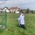 Żabno. Poświęcenie placu budowy nowego domu sióstr służebniczek