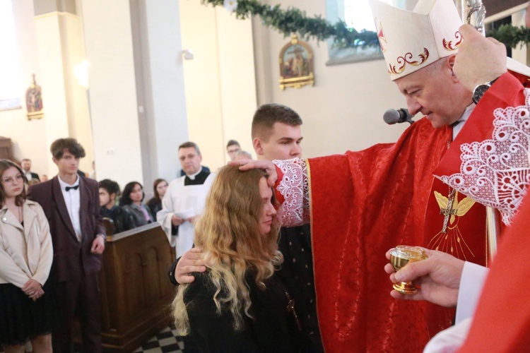 Bierzmowanie w Piwnicznej Zdroju