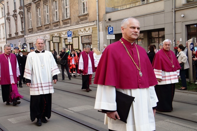 Procesja z Wawelu na Skałkę 2022