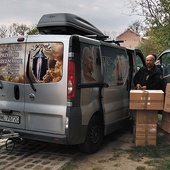 Włodzimierz Korczyński, prowincjał Rycerzy JP2 na Ukrainie, jest głównym organizatorem pomocy humanitarnej dla miejscowości objętych działaniami wojennymi.