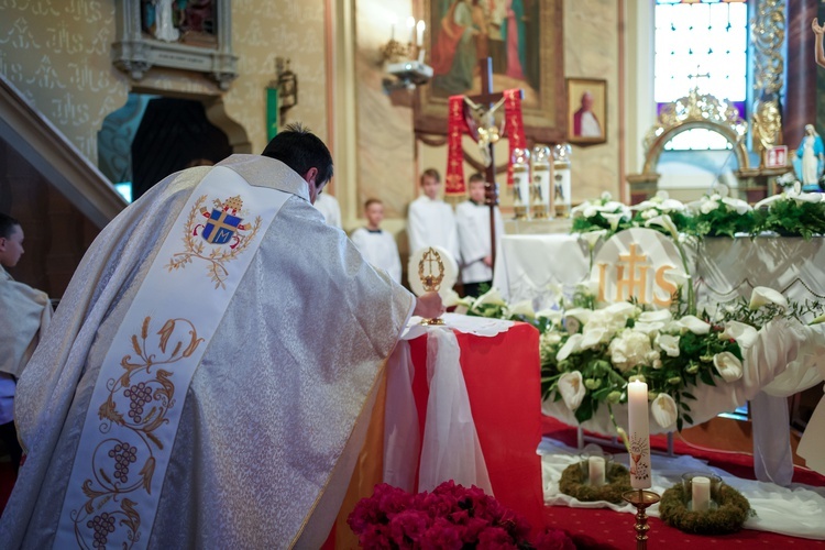 Relikwie św. Jana Pawła II w Górze św. Małgorzaty