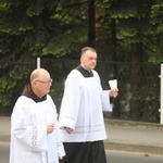 Bp Janusz Mastalski u św. abp. Bilczewskiego w Wilamowicach